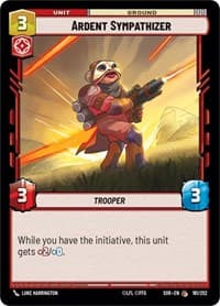 Ardent Sympathizer - Spark of Rebellion - Star Wars: Unlimited card