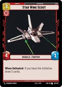 Star Wing Scout - Spark of Rebellion - Star Wars: Unlimited card