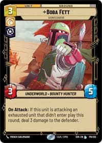 Boba Fett - Disintegrator - Spark of Rebellion - Star Wars: Unlimited card