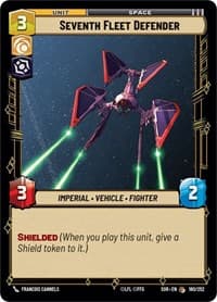Seventh Fleet Defender - Spark of Rebellion - Star Wars: Unlimited card
