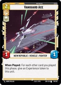 Vanguard Ace - Spark of Rebellion - Star Wars: Unlimited card