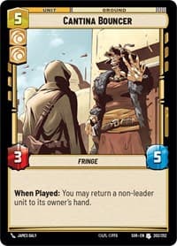 Cantina Bouncer - Spark of Rebellion - Star Wars: Unlimited card