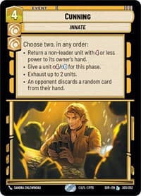 Cunning - Spark of Rebellion - Star Wars: Unlimited card