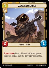 Jawa Scavenger - Spark of Rebellion - Star Wars: Unlimited card
