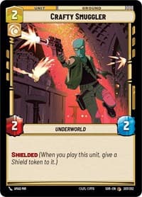 Crafty Smuggler - Spark of Rebellion - Star Wars: Unlimited card