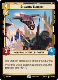 Strafing Gunship - Spark of Rebellion - Star Wars: Unlimited card