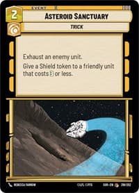 Asteroid Sanctuary - Spark of Rebellion - Star Wars: Unlimited card