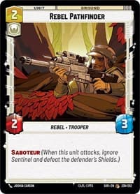 Rebel Pathfinder - Spark of Rebellion - Star Wars: Unlimited card