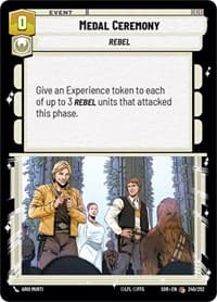 Medal Ceremony - Spark of Rebellion - Star Wars: Unlimited card