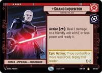 Grand Inquisitor - Hunting the Jedi - Spark of Rebellion - Star Wars: Unlimited card