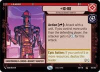 IG-88 - Ruthless Bounty Hunter - Spark of Rebellion - Star Wars: Unlimited card