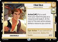 Han Solo - Audacious Smuggler - Spark of Rebellion - Star Wars: Unlimited card