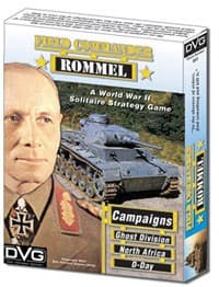 Field Commander Rommel Board Game - Dan Verssen Games - Boardgames card