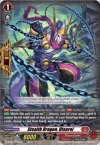 Stealth Dragon, Utsuroi (TDR) - D-SS09: Special Series 09 Stride Deckset -Shiranui- - Cardfight Vanguard card