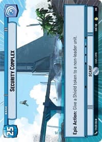 Security Complex (Hyperspace) - Spark of Rebellion - Star Wars: Unlimited card
