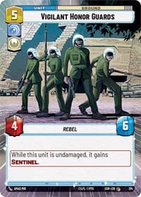 Vigilant Honor Guards (Hyperspace) - Spark of Rebellion - Star Wars: Unlimited card