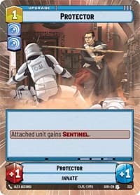 Protector (Hyperspace) - Spark of Rebellion - Star Wars: Unlimited card