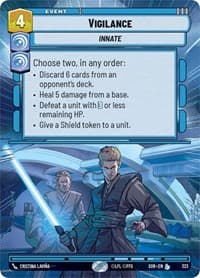 Vigilance (Hyperspace) - Spark of Rebellion - Star Wars: Unlimited card