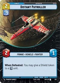Distant Patroller (Hyperspace) - Spark of Rebellion - Star Wars: Unlimited card