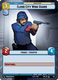 Cloud City Wing Guard (Hyperspace) - Spark of Rebellion - Star Wars: Unlimited card
