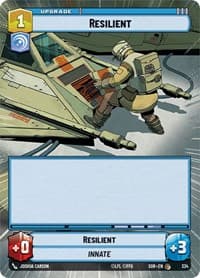 Resilient (Hyperspace) - Spark of Rebellion - Star Wars: Unlimited card