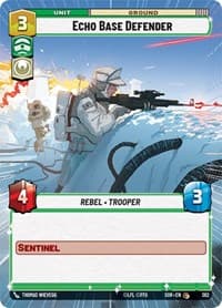 Echo Base Defender (Hyperspace) - Spark of Rebellion - Star Wars: Unlimited card