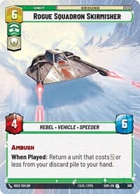 Rogue Squadron Skirmisher (Hyperspace) - Spark of Rebellion - Star Wars: Unlimited card