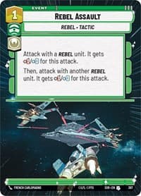Rebel Assault (Hyperspace) - Spark of Rebellion - Star Wars: Unlimited card