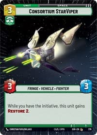 Consortium StarViper (Hyperspace) - Spark of Rebellion - Star Wars: Unlimited card