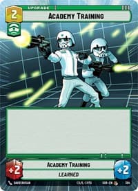 Academy Training (Hyperspace) - Spark of Rebellion - Star Wars: Unlimited card