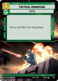 Tactical Advantage (Hyperspace) - Spark of Rebellion - Star Wars: Unlimited card