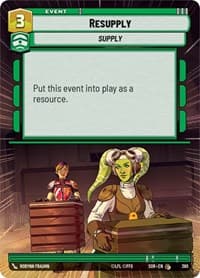 Resupply (Hyperspace) - Spark of Rebellion - Star Wars: Unlimited card