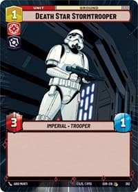 Death Star Stormtrooper (Hyperspace) - Spark of Rebellion - Star Wars: Unlimited card