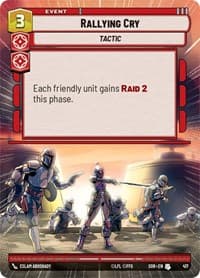 Rallying Cry (Hyperspace) - Spark of Rebellion - Star Wars: Unlimited card