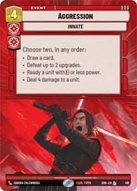 Aggression (Hyperspace) - Spark of Rebellion - Star Wars: Unlimited card