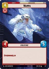 Wampa (Hyperspace) - Spark of Rebellion - Star Wars: Unlimited card