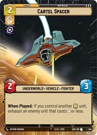 Cartel Spacer (Hyperspace) - Spark of Rebellion - Star Wars: Unlimited card