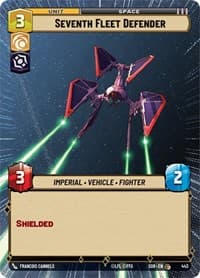 Seventh Fleet Defender (Hyperspace) - Spark of Rebellion - Star Wars: Unlimited card