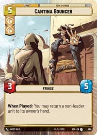 Cantina Bouncer (Hyperspace) - Spark of Rebellion - Star Wars: Unlimited card