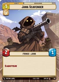 Jawa Scavenger (Hyperspace) - Spark of Rebellion - Star Wars: Unlimited card