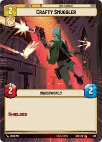 Crafty Smuggler (Hyperspace) - Spark of Rebellion - Star Wars: Unlimited card