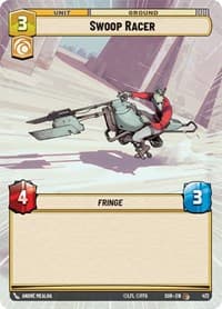 Swoop Racer (Hyperspace) - Spark of Rebellion - Star Wars: Unlimited card