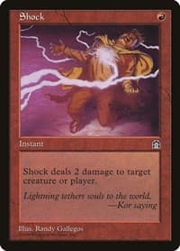 Shock - Stronghold - Magic: The Gathering card
