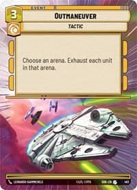 Outmaneuver (Hyperspace) - Spark of Rebellion - Star Wars: Unlimited card