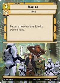 Waylay (Hyperspace) - Spark of Rebellion - Star Wars: Unlimited card