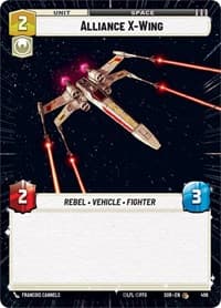 Alliance X-Wing (Hyperspace) - Spark of Rebellion - Star Wars: Unlimited card