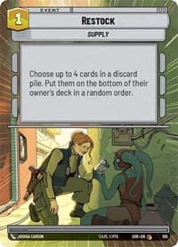 Restock (Hyperspace) - Spark of Rebellion - Star Wars: Unlimited card