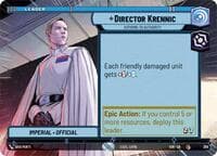 Director Krennic - Aspiring to Authority (Hyperspace) - Spark of Rebellion - Star Wars: Unlimited card
