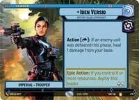 Iden Versio - Inferno Squad Commander (Hyperspace) - Spark of Rebellion - Star Wars: Unlimited card