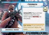 Chewbacca - Walking Carpet (Hyperspace) - Spark of Rebellion - Star Wars: Unlimited card